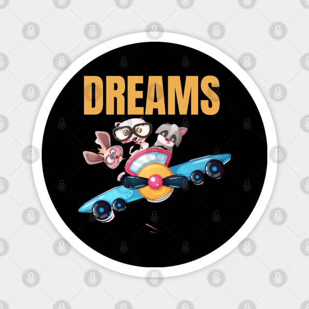 dreams Magnet by busines_night